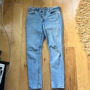 Levi’s 501 Skinny Jeans EUC